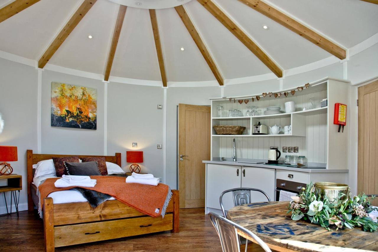 East Thorne Glamping Villa Bude Bagian luar foto