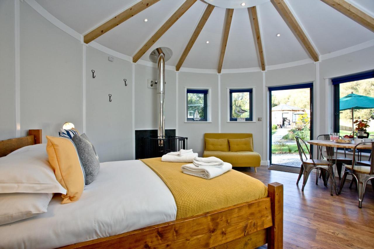 East Thorne Glamping Villa Bude Bagian luar foto