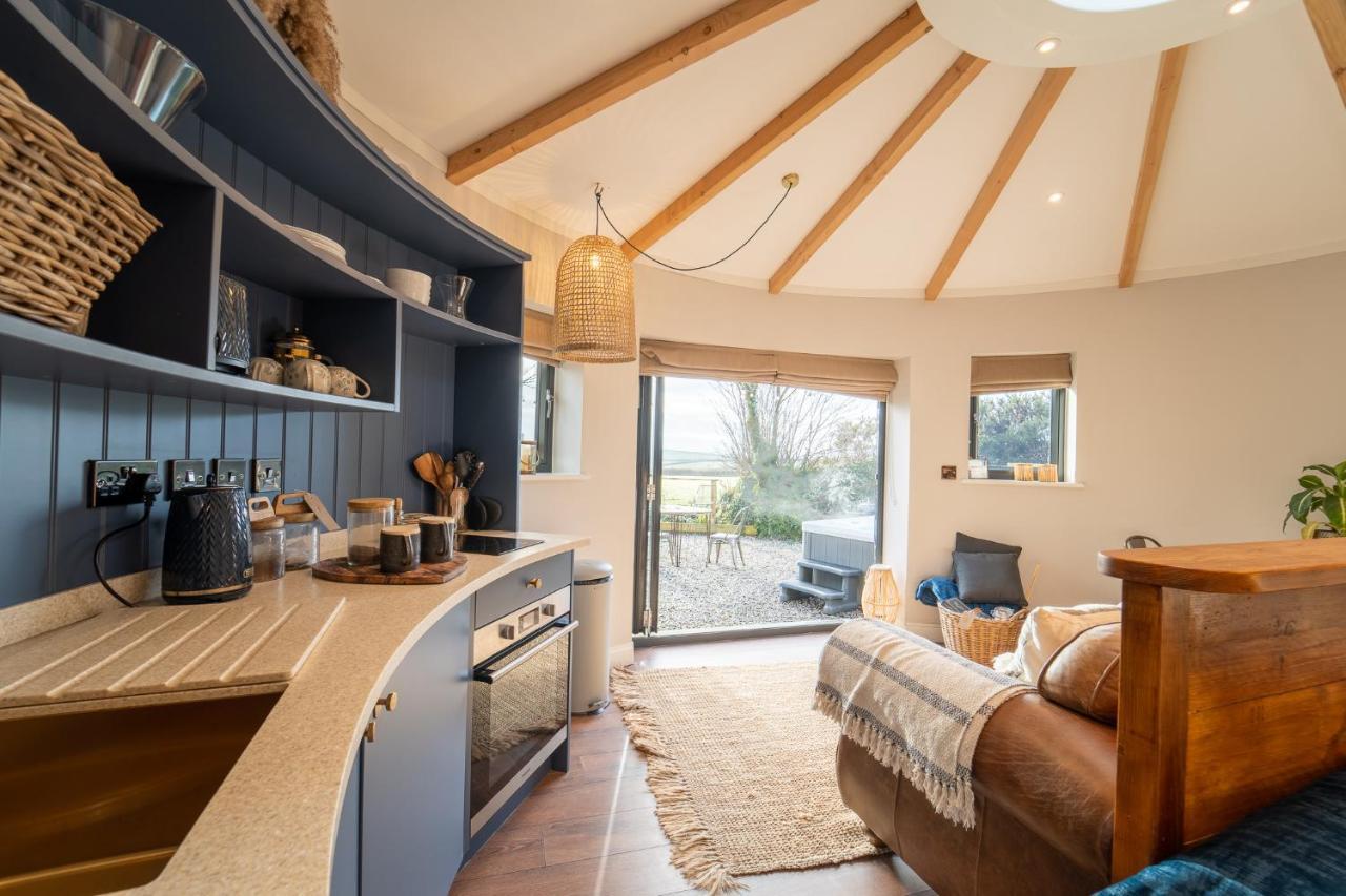 East Thorne Glamping Villa Bude Bagian luar foto