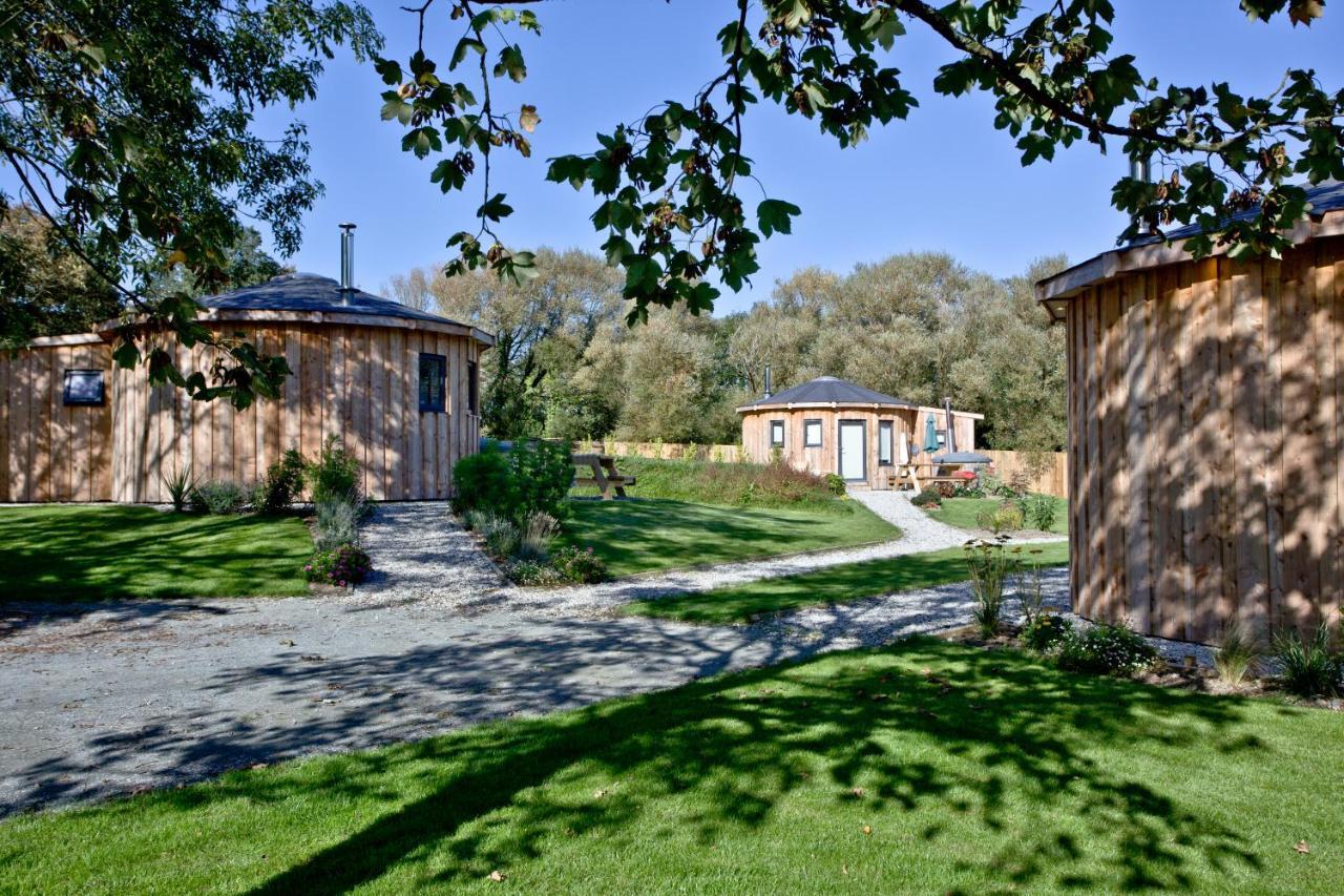 East Thorne Glamping Villa Bude Bagian luar foto