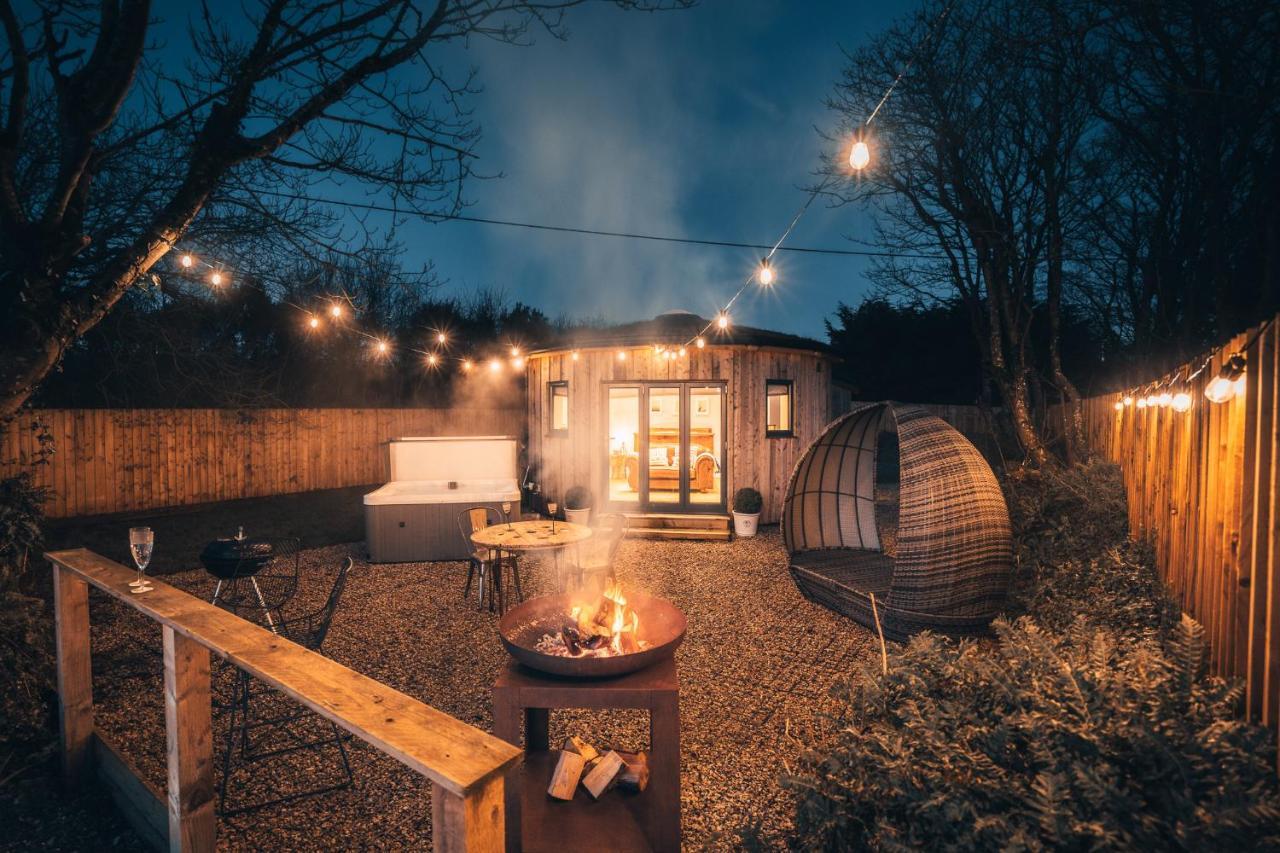 East Thorne Glamping Villa Bude Bagian luar foto