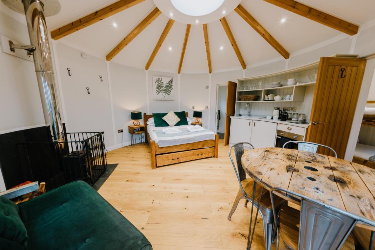 East Thorne Glamping Villa Bude Bagian luar foto