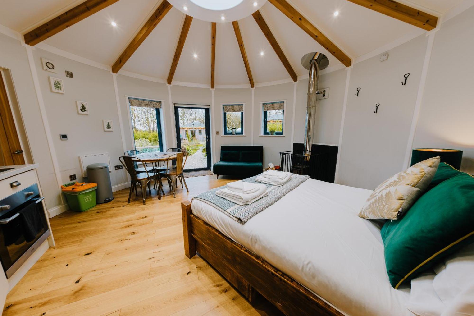 East Thorne Glamping Villa Bude Ruang foto